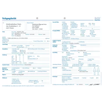 BOI Handover Report / Handover Form, A4, 50 Sheets 9206-00215