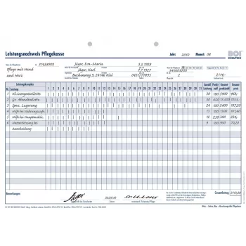 BOI Care Fund Performance Record without Care Complexes Forms, 50 pcs (9206-00312)