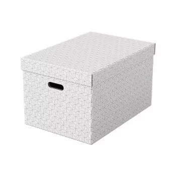 Esselte Storage Box Home L, Set of 3, White, 628286