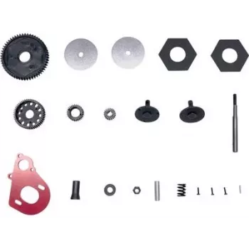 Reely RE-5546595 Motor Mounting Plate and Gear Assembly