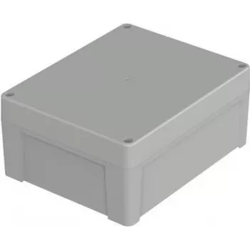 Bopla Euromas X/XT 241911 7035 Electronics Enclosure, 240 x 193.3 x 105.6 mm, ABS, Light Grey RAL 7035 07524191