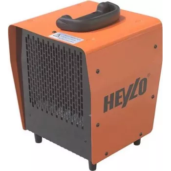 Master Climate Solutions Heylo DE 3 XL Electric Heater 3 kW, 140 m³/h, 230 V, 13.5 A, IP24, 2 Heating Levels, Thermostat, Portable 1101903
