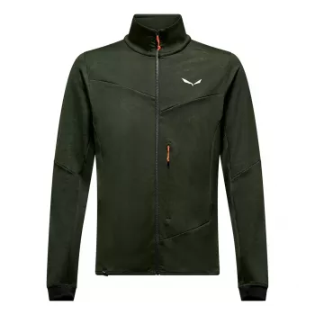Salewa Sella Crevasse Jacket Men Fleece - Dark Olive, Size M