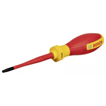 Bosch VDE Screwdriver TX15 x 75 Professional Red/Yellow (1600A02NC6)