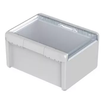 Bopla Bocube B 233016 PC-V0-G 7035 Universal Enclosure, Polycarbonate, Light Grey (RAL 7035), 239 x 300 x 160 mm 96028575