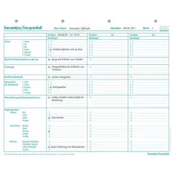 BOI Fall Analysis/Record Forms, 50 Sheets (9206-00389)