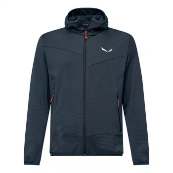 Salewa Puez Altavia PL Hooded Fleece Jacket Men Blueberry Size M