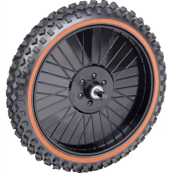 Reely RE-6605865 Complete Front Wheel Set for Rhino 2 1:10 Buggy (2 Pieces, 12 mm Hex, 85 mm)