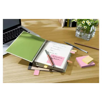 3M Post-it Recycling Notes 655-1RPT-N, 127 x 76 mm, Purple, 100 Sheets, 100% Recycled Paper