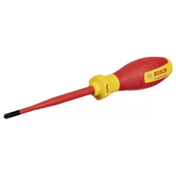 Bosch VDE-Insulated Screwdriver PlusMinus SL/PH1 x 100 mm Professional Red/Yellow (1600A02ND4)