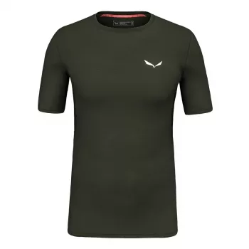 Salewa Cristallo Thermal T-Shirt Men's - Dark Olive