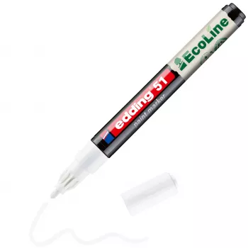 Edding 51 EcoLine Paint Marker White 1-2 mm 4-51-049