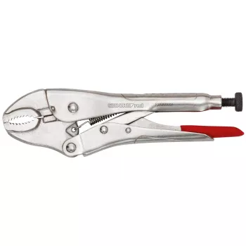 Gedore RED 3301177 Locking Pliers 185 mm Curved Jaw Nickel-Plated