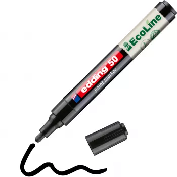 Edding 50 EcoLine Paint Marker Black 2-3 mm 4-50-001