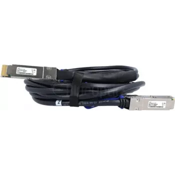 BlueLAN P08242-001 Compatible 200G QSFP56 to 2x100G QSFP56 InfiniBand HDR DAC Breakout Cable, 1m, Passive, 26 AWG P08242-001-BL