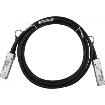 BLUELAN Compatible Ubiquiti UACC-DAC-QSFP28-2M Direct Attach Cable, 100GBASE-CR4, InfiniBand EDR, 30AWG, 2 Metres (UACC-DAC-QSFP28-2M-BL)