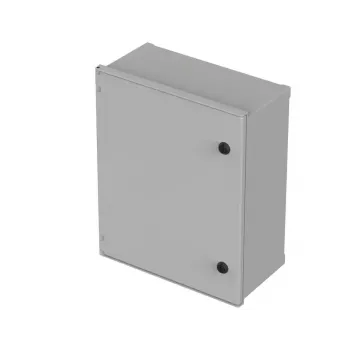 Bopla PS 542 Wall Enclosure, 500 x 400 x 200 mm, Light Grey (RAL 7035), IP66, IK10, GRP 42154200