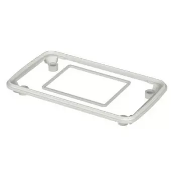 Bopla BOP 500 DI Bopad IP65 Seal - RAL 9016 Decorative Seal TPE (Odourless Special Rubber) White (L x W x H) 131 x 76 x 13.2 mm 1 pc. 35250006