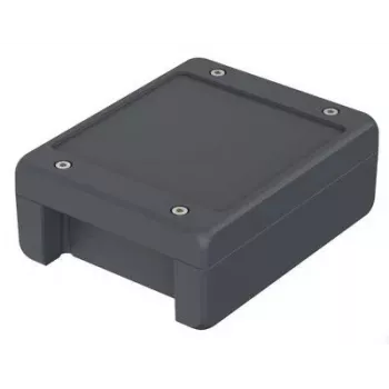 Bopla BA-S 141306 F Bocube Alu Universal Enclosure, 159 x 128 x 60 mm, Die-Cast Aluminium, Graphite Grey (RAL 7024) 00163224