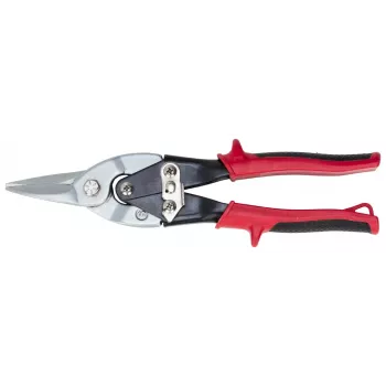 GEDORE RED Straight Tin Snips 250 mm, 1.2 mm Steel Capacity 3301742
