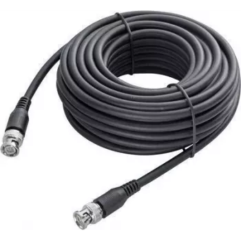 Sygonix SY-4714548 Video Extension Cable BNC Plug to BNC Plug 2m Black