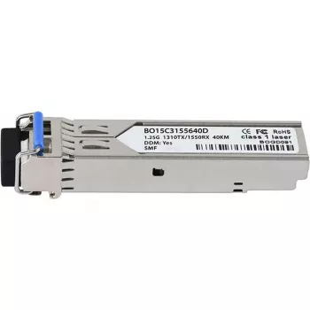 BlueLAN 400G QSFP112 Direct Attach Copper Cable, 0.5 m, Compatible with Amphenol NJAAKK-0006 NJAAKK-0006-BL
