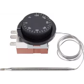 SYGONIX built-in thermostat 0 to +120°C, capillary sensor, 16A SPDT (SY-5044424)