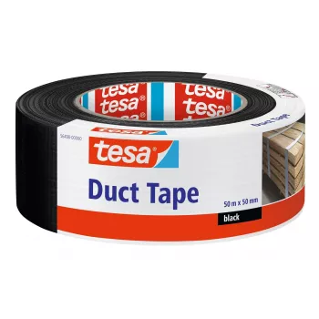 tesa 56498-00000-15 fabric tape black 50 m x 50 mm