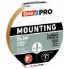 tesa Mounting PRO Narrow 66714-00000-00 Double-Sided Mounting Tape White 10 m x 9 mm 2 Rolls
