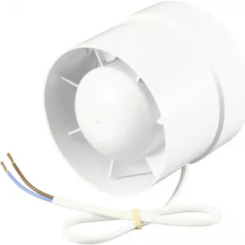 Sygonix SY-5233248 Tube Fan 230 V/AC 130 m³/h 100 mm White