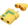 Reely RE-6685311 XT90-S Gold-Plated Anti-Spark Battery Connector Socket (1 Pc.)