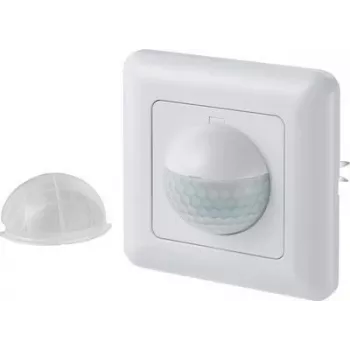 Sygonix SY-4755362 Flush-Mounted PIR Motion Detector 190° Triac White
