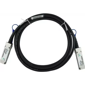 BlueLAN 100G QSFP28 Direct Attach Copper Cable, 1m, Passive Twinax, 30AWG 02314NVH-BL