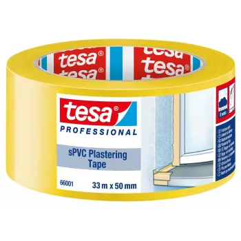 tesa 66001 Cleaning Tape Yellow 33 m x 50 mm 66001-00001-00