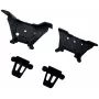 Reely RE-9043704 Aluminium Shock Tower Set for 1:10 RC Cars (Front and Rear, Blue)