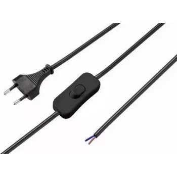 Sygonix SY-5044224 IEC C13 Power Cable with On/Off Switch, 1.5 m, Black