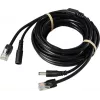 Sygonix Camera Cable SY-6441782 - 10m CCTV Video & Power Cable, BNC to BNC + DC