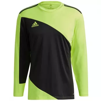 adidas Squadra 21 Goalkeeper Jersey Men's Goalkeeper Sweatshirt Black-Lime GN5795 XL