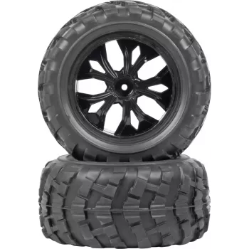 Reely RE-7083018 Complete Wheels for Rhino 2 (2 pcs., 1:10, 12mm Hex)
