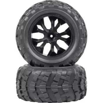Reely RE-7083018 Complete Wheels for Rhino 2 (2 pcs., 1:10, 12mm Hex)