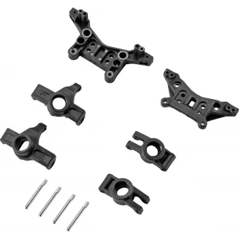 Reely RE-6904716 Shock Tower and Steering Knuckle Set for Rhino 2 1:10 4WD Buggy