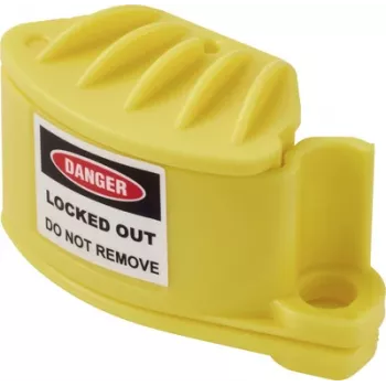 Sygonix SY-6872678 Security Padlock 29 mm Yellow