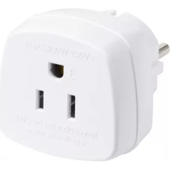 Sygonix SY-7062426 Travel Adapter US to Schuko Earthed (SY-7062426)
