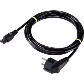 Sygonix SY-5043498 Laptop power cable 3m Black Schuko to IEC C5