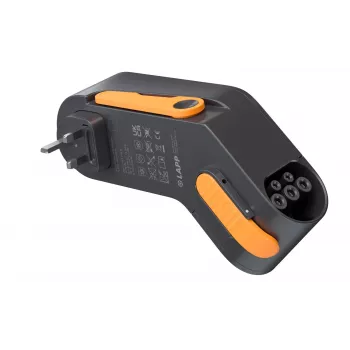 LAPP MOBILITY Mobility Dock EV Charger Type 2 to CEE 32A 7.4 kW Mode 2, 5 m Cable 65416