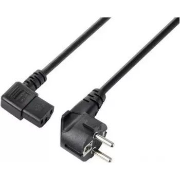 Sygonix SY-5243884 Schuko to IEC C13 Power Cable 5 m Black