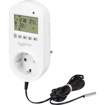 Sygonix SY-6824098 universal thermostat plug with weekly programme