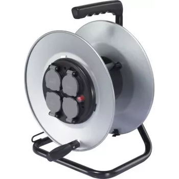 Sygonix SY-6746422 Empty Cable Reel 50m Black/Blue