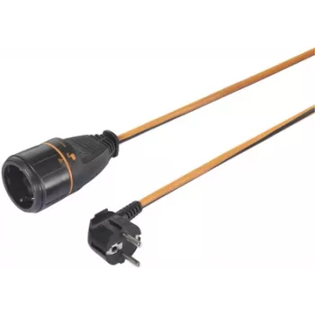 Sygonix SY-5597568 Extension Cable 16 A Black, Orange 5 m Lockable