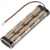 Reely NiMH Transmitter Battery Pack 9.6V 2400mAh 8-Cell Sub-C Stick Futaba RE-7851444
